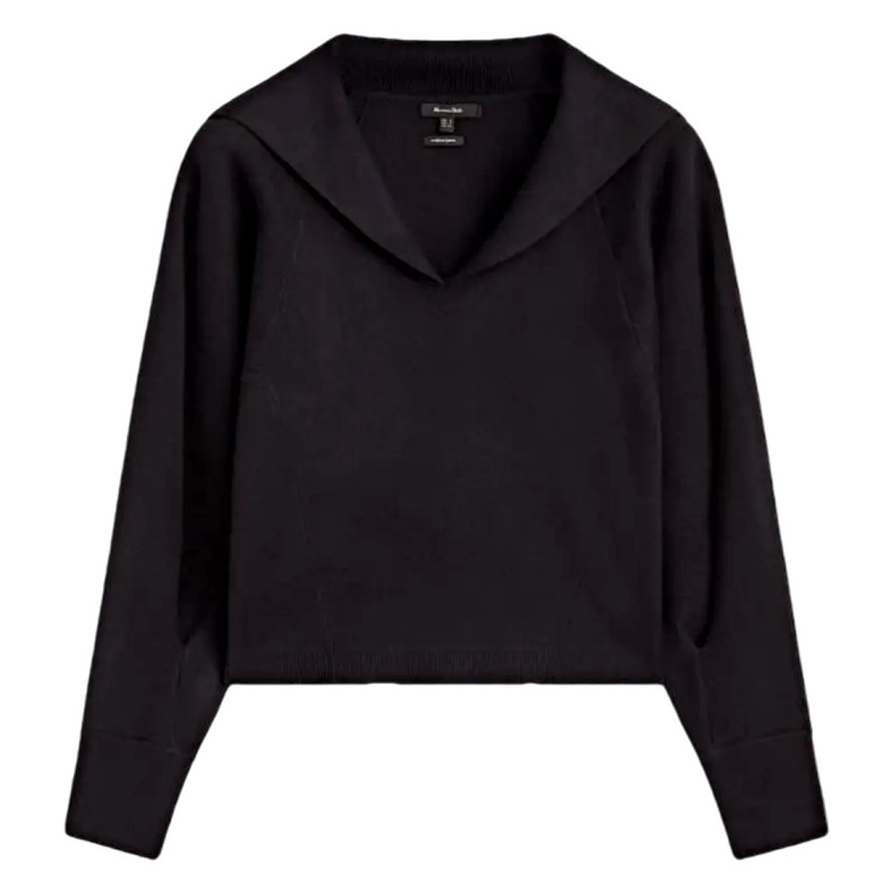 Massimo Dutti small Navy blue sweater